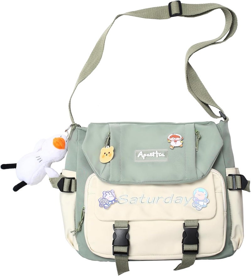 Extolove Cute Messenger Bag, Crossbody Bags for Women Kawaii Messenger Bags Purses - Image 1